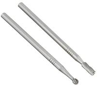 Proxxon 28750 Set of Tungsten carbide cutters, 2 pcs. (one sphere, one cylinder), Silver