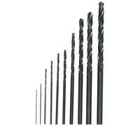 Proxxon 28874 Micromot Drill Bit Set 10-Piece HSS 0.3-3.2mm Metal Use