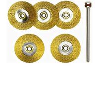 Proxxon 28962 Micromot Brass Set Cleans Rust from Metal & Stone