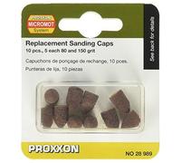 Proxxon 28989 Replacement Sanding Caps, 10-Piece
