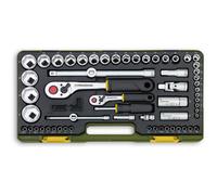 Proxxon 65 Piece Metric Socket Set (1/4" & 1/2")