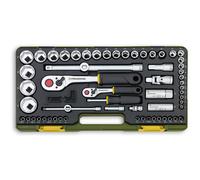 Proxxon 65 Piece Metric Socket Set 23286 (1/4" & 1/2") - 474336
