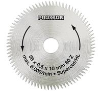 Proxxon Circular Saw Blade 36Z Clean Cuts Multi-Material 80mm 36T