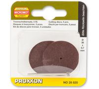 Proxxon Corundum Cutting Discs & Arbor - 38mm (Pkt 5)