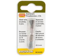 Proxxon End Wire Brush - Steel 8mm (Pkt 2)