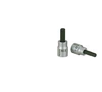 Proxxon Hexagon Socket 3/8 inch (HX 9, for Socket Wrench, Made of Chrome Vanadium Steel, Ratchet Wrench Insert) 23577