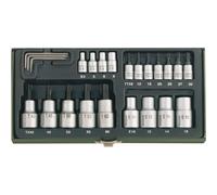 PROXXON 24 Piece Torx Socket Set (1/4" & 1/2")