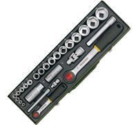 Proxxon Industrial Automotive Socket Set - 1/4" & 1/2" Ratchets - 27 Piece
