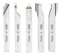 Proxxon Micromot Five Piece Turning Steel Set For Cutting Threads