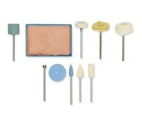 Proxxon 28285 Polishing Accessory Set, 10-Piece