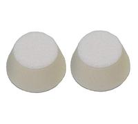 Proxxon Professional polishing sponges (Diameter 50 mm, Height 25 mm, 2 Pieces, conical Shape, Hardness Hard, sponges for applying The polishing Emulsion on Paint and Metal Surfaces) 29096