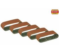 Proxxon 28922 Schleifband Korn 80 für Blockbandschleifer BBS und BBS/S - 5 Stück / Packung