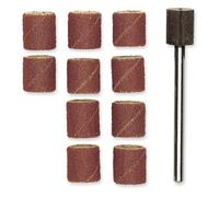 Proxxon Sanding Drums 14mm With Arbor (Pkt 10) - 120G