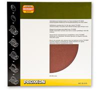 Proxxon 28974 Self-adhesive corundum sanding discs for TSG 250/E, 240 grit, 5 pieces