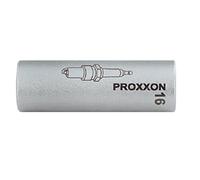 Proxxon Socket Wrench for 1.27 cm / 1/2" Spark Plugs with Magnetic Insert, 16 mm