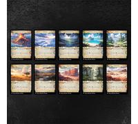 Proxy Cards for Magic The Gathering, Alternative Custom Art DIY Cards, Ixalan Sytle Dual Lands, Normal