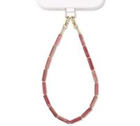 Proyoo Natural Stone Phone Charm, Healing Beaded Phone Wrist Strap, Anti-theft Cellphone Chain Wristlet with Tether Tab for Women