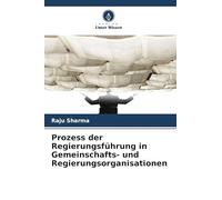Prozess der Regierungsführung in Gemeinschafts- und Regierungsorganisationen