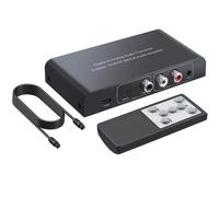 PROZOR 192KHz Digital to Analog Audio Converter Digital Toslink Coaxial SPDIF
