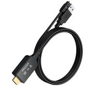 PROZOR HDMI Audio Extractor - eARC/ARC to Optical Toslink Adapter 192KHz Supports Dolby/DTS 5.1, All-in-One HDMI eARC/ARC to SPDIF Cable (1.5M/5ft) for TV to Soundbar Amplifier Home Theater