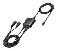 PROZOR HDMI Audio Extractor - eARC/ARC to Optical Toslink Converter 192KHz Audio Adapter Support PCM 2.0 Dolby/DTS 5.1 with Audio Signal Indicator & Optical+HDMI Cable for HDTV Wireless Headphone