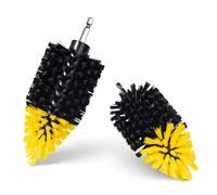 Prozwee 2PACK Tile Corner Drill Brush,Upgraded Powerful Scrubber Brush Made to Tackle Corner Stains,Cleaning Corner of Grout, Tiles, Sinks, Bathtub, Bathroom, Kitchen