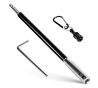 Prozwee Upgrade 230mm/9-Inch Drill Bit Extension with Freely Rotatable Sleeve,One-Piece Forging of 40CR Steel,Assisting The Drill to Work in Confined Spaces