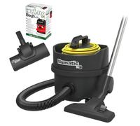 PRP180 Henry Hoover Numatic Dry Industrial Powerful Nuvac Commercial Vacuum Cleaner With Full Kit - 3 Years Warranty (PRP180 +10 Bags+ Airo Brush)