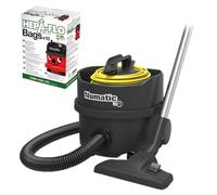 PRP180 Henry Hoover Numatic Dry Industrial Powerful Nuvac Commercial Vacuum Cleaner With Full Kit - 3 Years Warranty (PRP180 + 10 Bags)