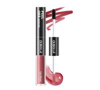 Prreal 2-in-1 Dual-Ended Peel Off Lip Stain & Lip Gloss,Waterproof Matte Peel Off Lip Liner and Moisturizing Lip Gloss,Long-lasting Plump Lip Nourishing Lip Oil,04