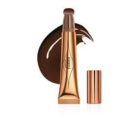 Prreal Contour Beauty Wand, Liquid Face Concealer Pen, Smooth Creamy Matte Finish Liquid Contour Stick with Soft Cushion Applicator, Waterproof Blendable Body Face Contouring Makeup, 0.53oz(#08)