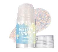 Prreal Galaxy Blue Body Glitter Stick,Sparkly Hair Face Glitter Makeup for Women Rave Outfit Accessories,Holographic Mermaid Glitters Face Paint Stick for Women Halloween Makeup 1.12 oz, #15