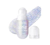Prreal Roll-on Body Glitter Gel, Mermaid Makeup Festival Rave Accessories, Gliter Face Paint Holographic Hair Glitter Gel, Sparkle Body Shimmer Halloween Makeup for Rave Party(10 Ocean Glow)