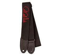 PRS Poly Strap Red Signature, Unisex Adult Guitar Strap, Black, One Size