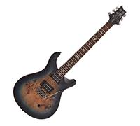 PRS SE Custom 24-08 Burl Lake Blue Midnight Burst