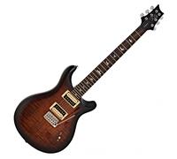 PRS SE Custom 24 Black Gold Sunburst