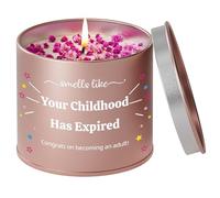 PRSTENLY 18th Birthday Gifts for Girls, 9OZ Lavender Scented Candles, Funny 18th Birthday Gifts for 18 Years Old Friend Female Niece Daughter Sister Her Girlfriend Classmate Bestie 2007