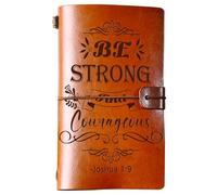 PRSTENLY Christian Gifts for Women 140 Page Refillable Leather Journal, Bible Religious Christian Gifts for Women Her Friends, Inspirationl Encouragement Birthday Present for Woman