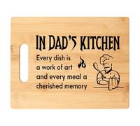PRSTENLY Gifts for Dad, Dad Birthday Gifts from Daughter Son, Best Dadv Birthday Present Chopping Board Gifts for Men, Dad Cooking Gifts for Men Christmas Retirement Thank You Gifts Fathers Day