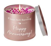 PRSTENLY Gifts for Her Anniversary, 9OZ Lavender Scented Candles, Romantic Presents for Her Wife Girlfriend 25th 50th 60th Year Wedding Anniversary, Flame Still Burning