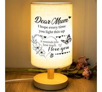PRSTENLY Gifts for Mum Birthday Gift from Daughter Son, Best Mum Table Lamp | Mum Gifts, Present for Mum, Meaningful Thank You Mummy Valentines Retirement Mother's Day for Women