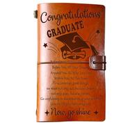 PRSTENLY Graduation Gift for Her, Graduation Gifts 140 Page Refillable Leather Journal, 2026 High School College Masters Degree Phd Nurse Graduations Gift Ideas for Women Men