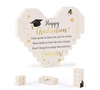 PRSTENLY Graduation Gifts for Her Him, Graduation Gifts Building Blocks Puzzle Plaque, 2026 High School College Masters Degree Phd Nurse Graduation Gift Ideas for Women Men