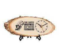PRSTENLY Inspirational Gifts for Men Birthday Gifts for Men Dad Boyfriend Him Husband Brother Best Friend Birthday Gifts Wooden Clock 30th 40th 50th 60th 70th Birthday Gifts Emotional Support