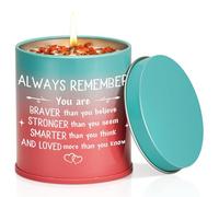 PRSTENLY Inspirational Gifts for Women, Motivational Gift, Gifts for Women Unique 9oz Scented Candle Ideas Present for Best Friends Mum at Birthday Christmas Mothers Day, Colleague Leaving Gift