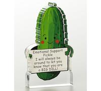 PRSTENLY Inspirational Gifts for Women Positive Funny Cucumber Acrylic Plaque, Encouragement Motivational Gifts for Men Women Friend, Emotional Support Gift for Birthday Thanksgiving Christmas