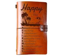PRSTENLY Retirement Gifts for Men Women, Leather Travel Journal Diary, Happy Retirement Gift Ideas, Leaving Gifts for Teachers Colleagues Coworkers Boss Husband Dad Brother Friends, Retired Presents