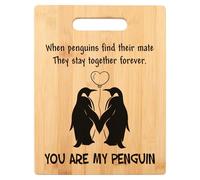 PRSTENLY Wedding Gifts for Bride and Groom, I Love You Gifts Penguin