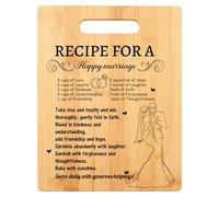 PRSTENLY Wedding Gifts, Wedding Gifts for Bride and Groom Chopping Board, Happy Marriage Present, Mr and Mrs Wedding Gifts, Weddings Anniversary for Couples, Engagement Gifts, Wedding Day Gifts