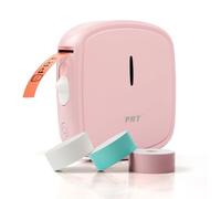 PRT Qutie Bluetooth Labelling Device Self-Adhesive USB Rechargeable Label Printer - Portable Mini Label Printer for Home, Office, Date - Labelling Device for iOS & Android